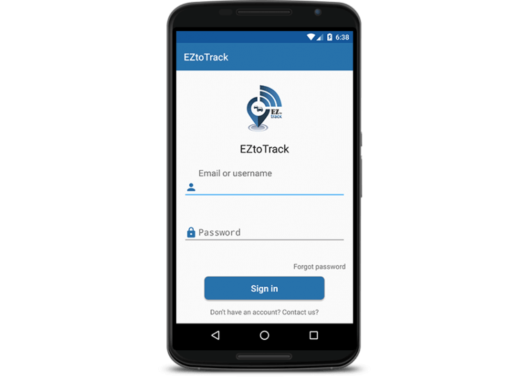 EZtoTrack mobile app
